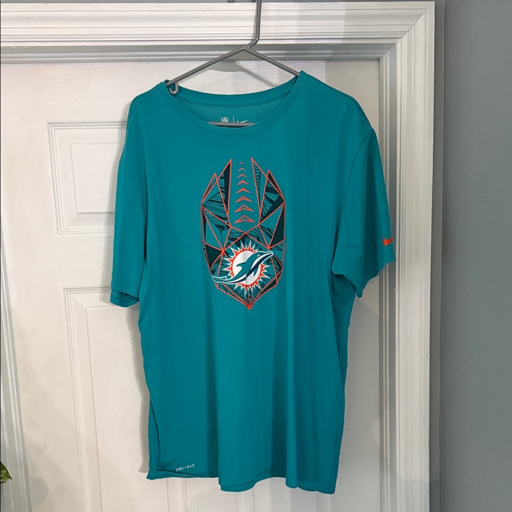 Miami Dolphins Nike Teal Graphic Men's Shirt